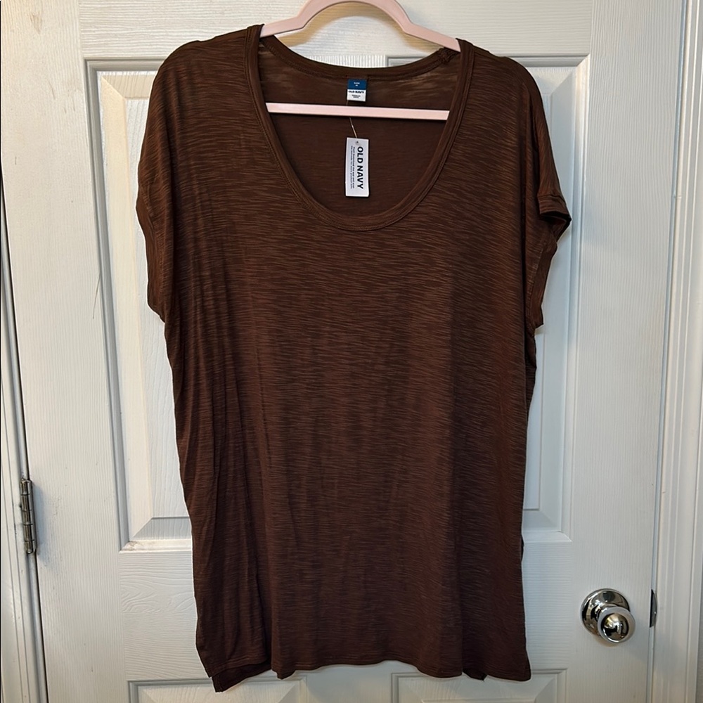 Old Navy Women's Brown Top